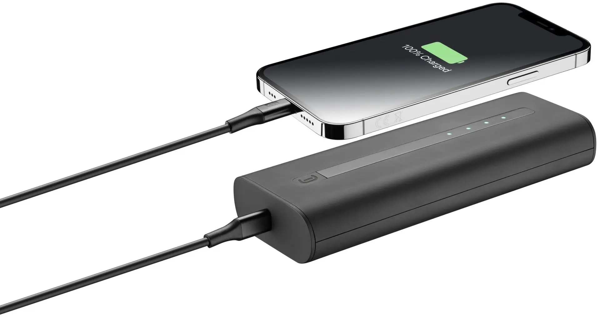 Универсальный внешний аккумулятор Cellularline Thunder 20000mAh (Black) - 7