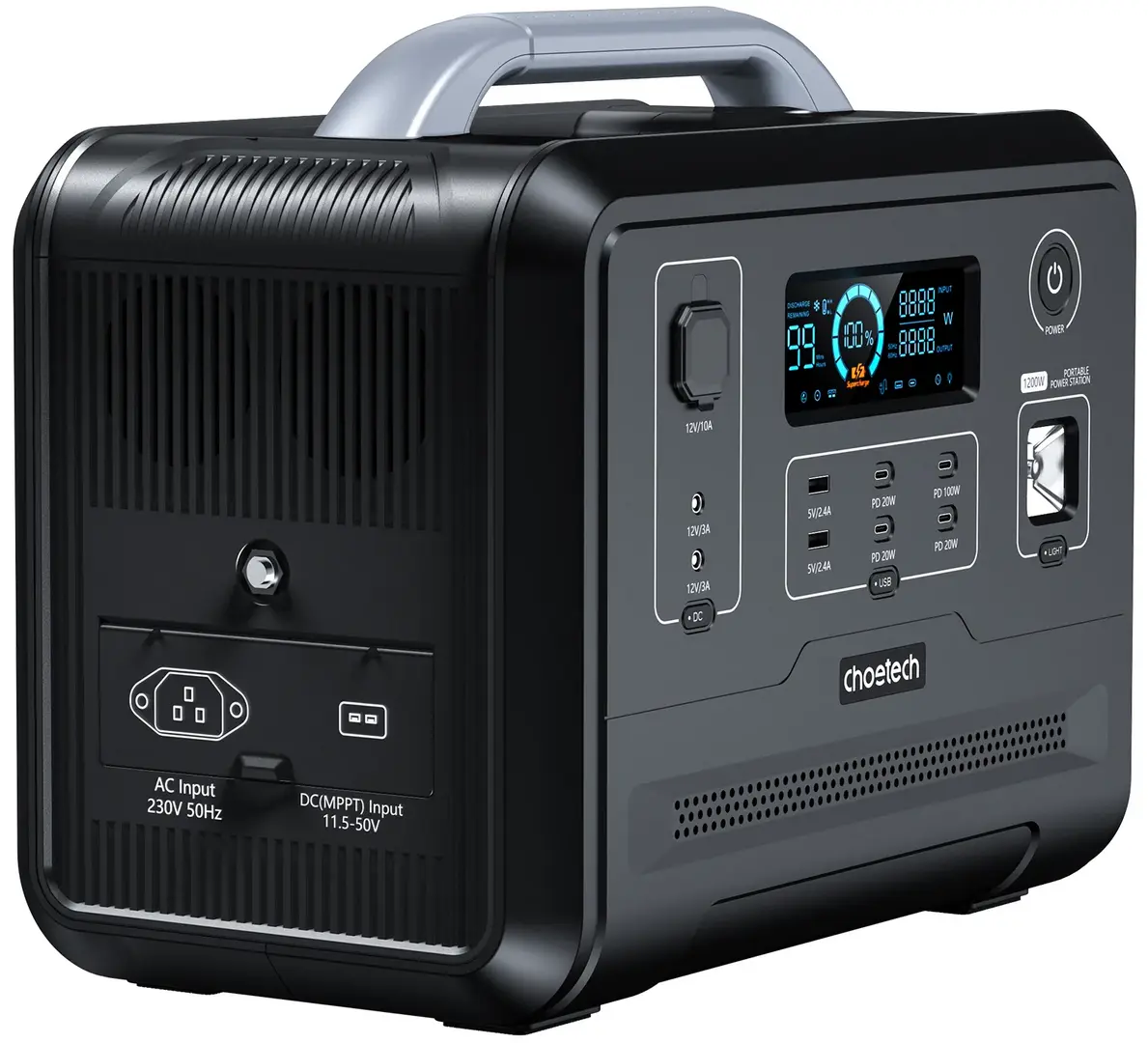 Statie de incarcare portabila Choetech BS005 (Black)