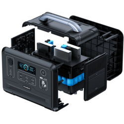 Statie de incarcare portabila Choetech BS005 (Black) Thumb