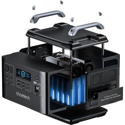 Statie de incarcare portabila Choetech BS006 (Black) Thumb