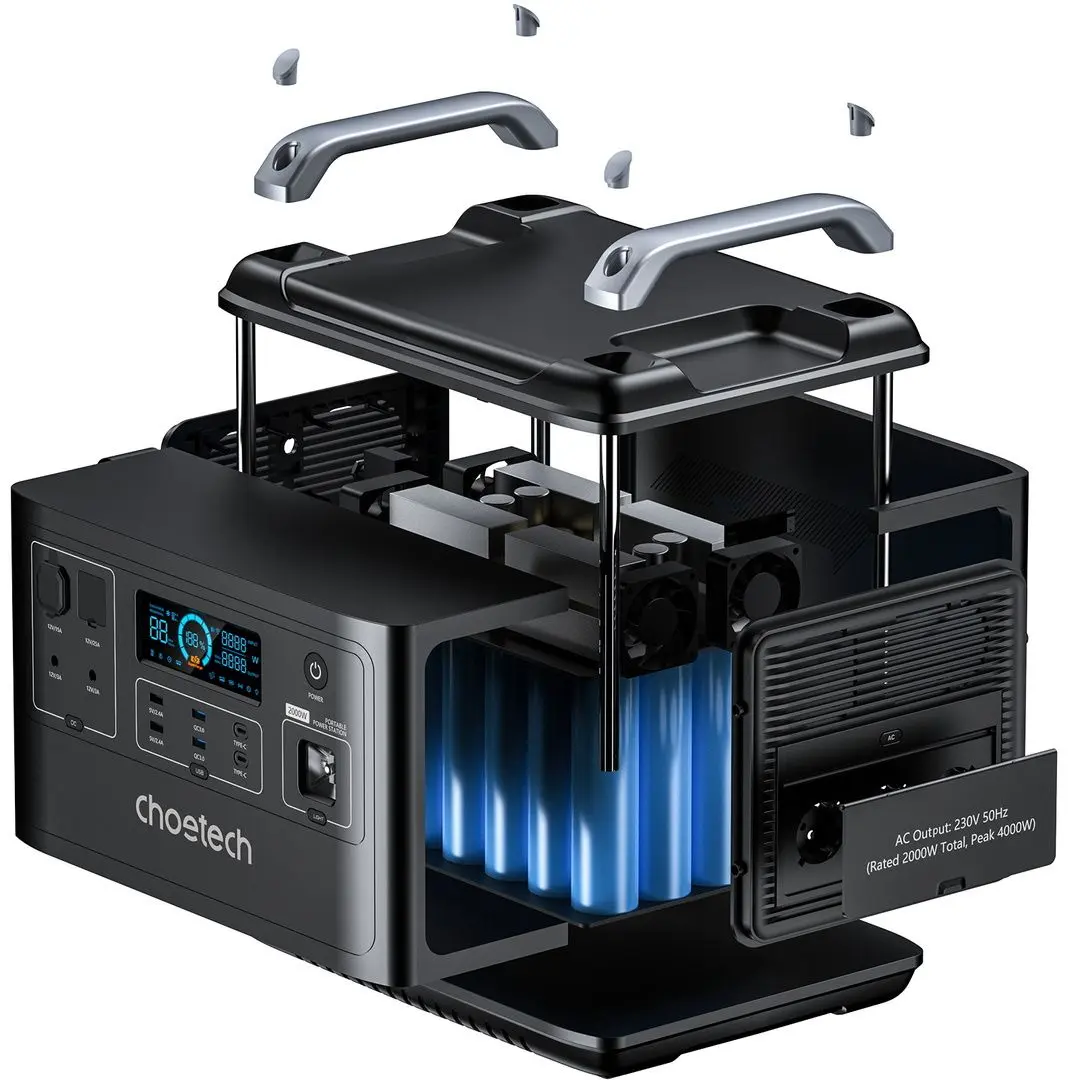 Statie de incarcare portabila Choetech BS006 (Black)