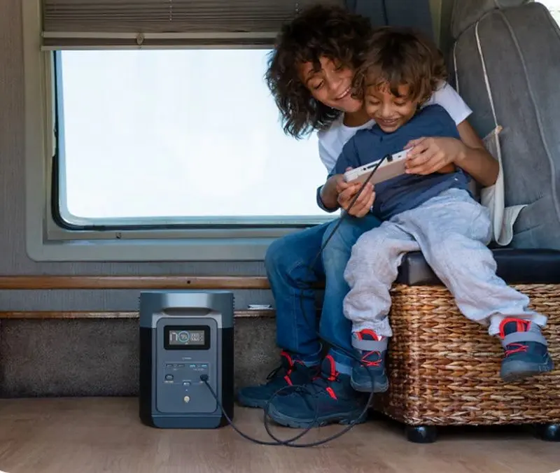 Statie de incarcare portabila EcoFlow Delta 2 (Black/Grey)