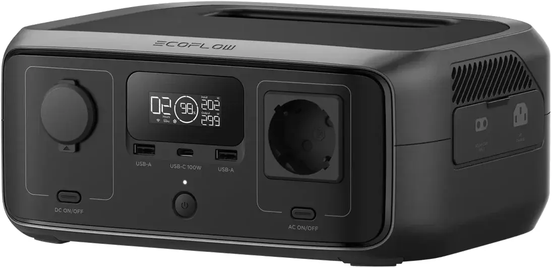 Statie de alimentare electrica portabila EcoFlow River 3 (Black)