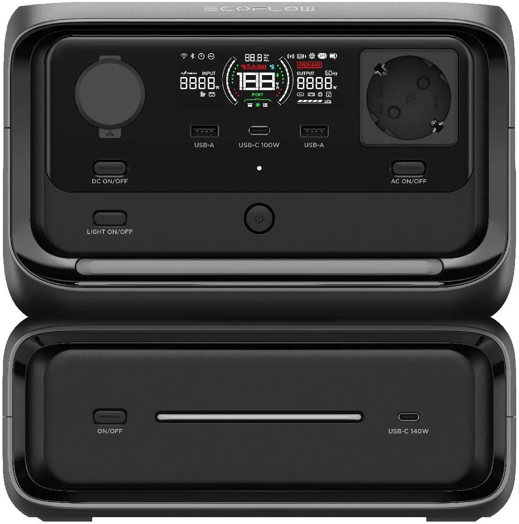 Портативная зарядная станция EcoFlow River 3 Max (Black)