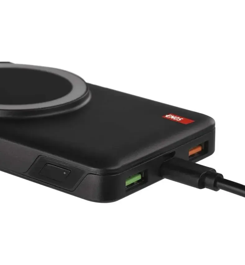 Универсальный внешний аккумулятор Emos WI 1022D 10000mAh (Black) - 6