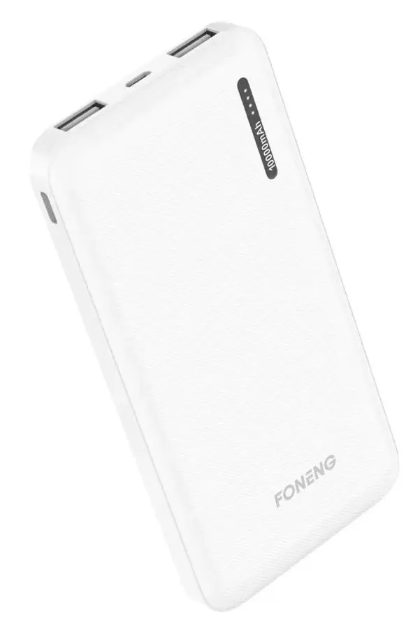 Acumulator extern universal Foneng P100 10000mAh (White)