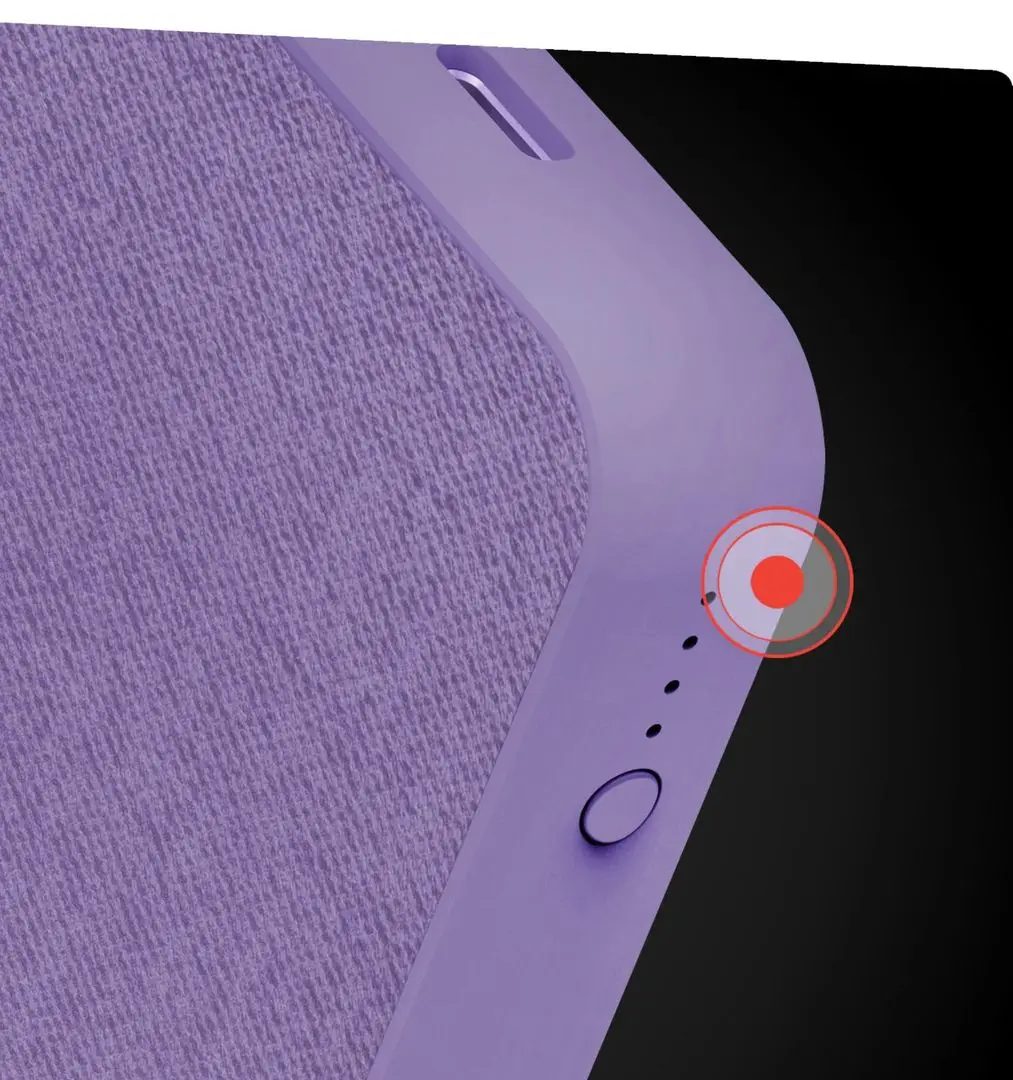 Acumulator extern universal Hama Fabric 10 10000mAh (Purple)