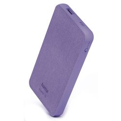 Acumulator extern universal Hama Fabric 10 10000mAh (Purple)