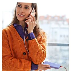 Acumulator extern universal Hama Fabric 10 10000mAh (Purple) Thumb