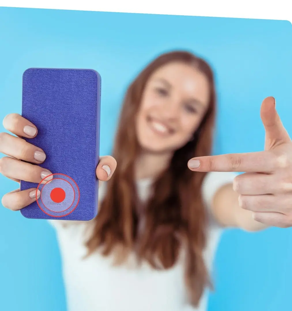 Acumulator extern universal Hama Fabric 10 10000mAh (Purple)