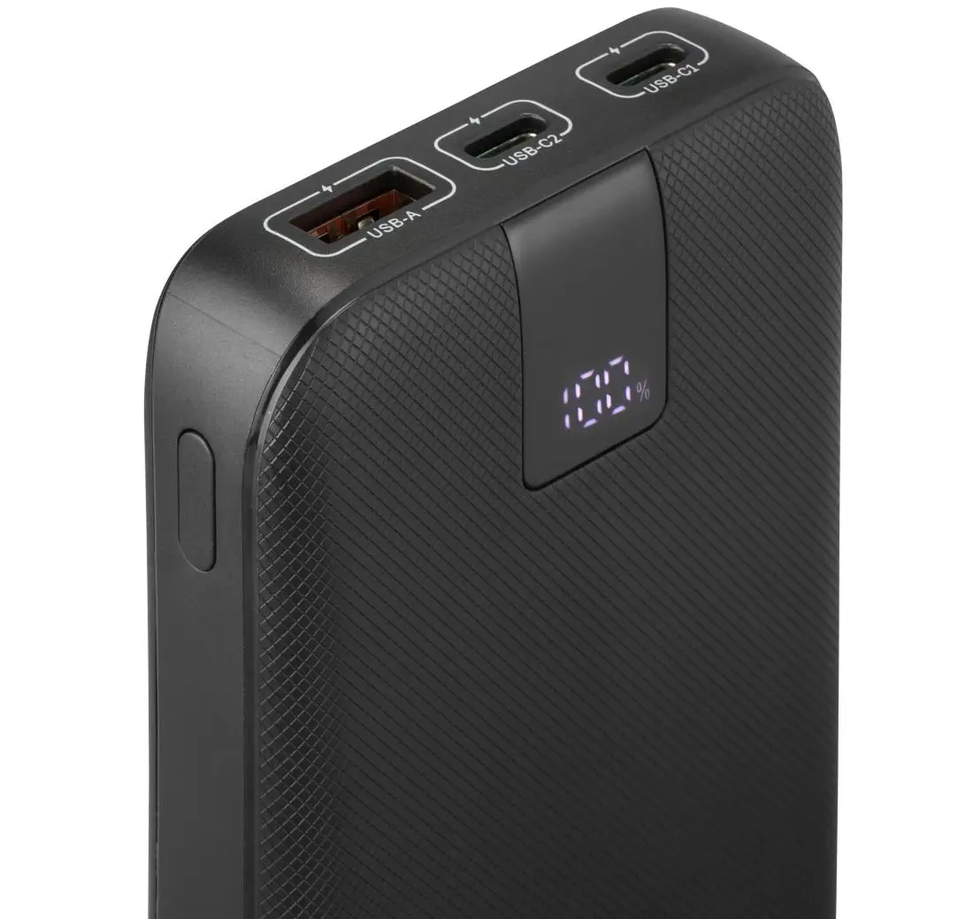 Универсальный внешний аккумулятор Hama PD 20 20000mAh (Anthracite)