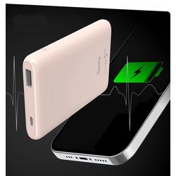 Acumulator extern universal Hama Slim 5HD 5000mAh (Light Pink) Thumb