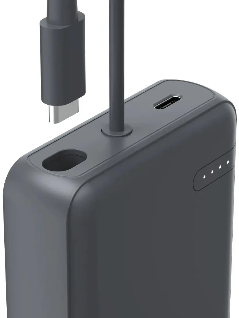 Универсальный внешний аккумулятор Hama Travel 10000mAh (Anthracite)