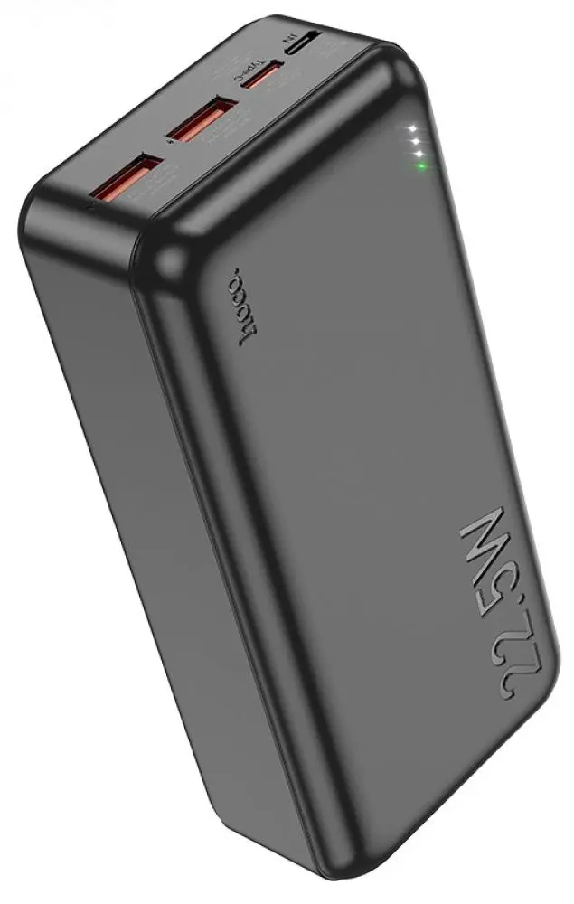 Acumulator extern universal Hoco J101B Astute 30000mAh 20W (Black)