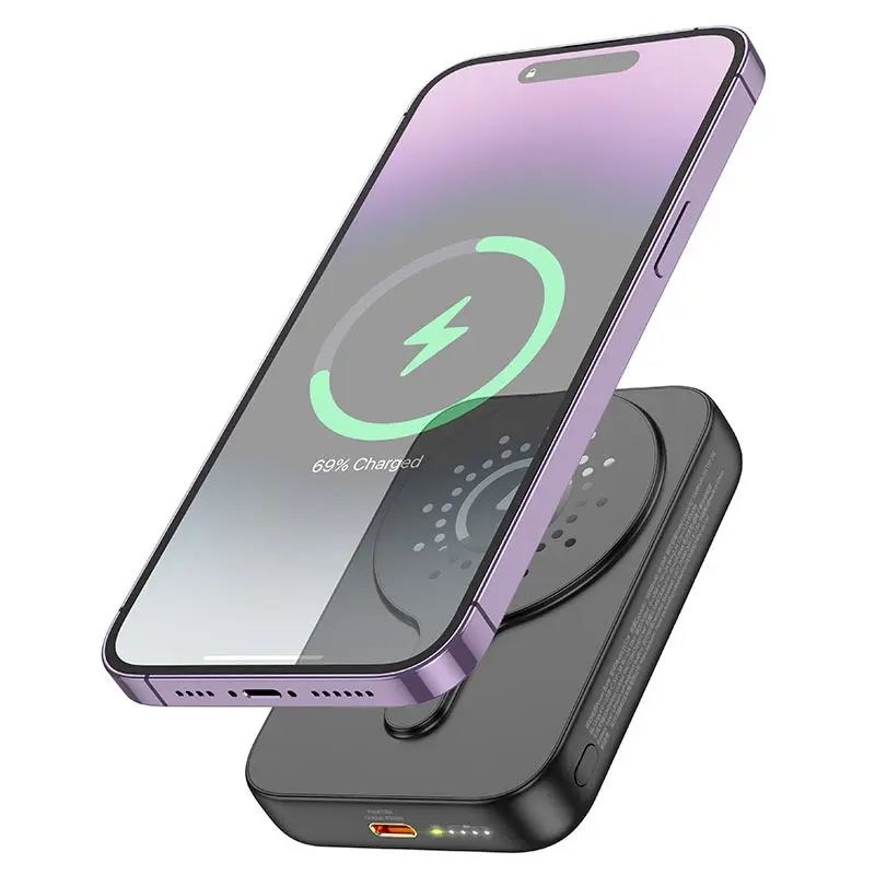 Универсальный внешний аккумулятор Hoco J117A Esteem 10000mAh (Black) - 4