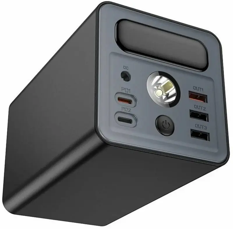 Универсальный внешний аккумулятор Hoco J138 Distant 60000mAh (Black)