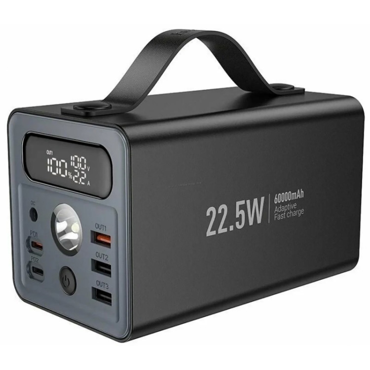Acumulator extern universal Hoco J138 Distant 60000mAh (Black)