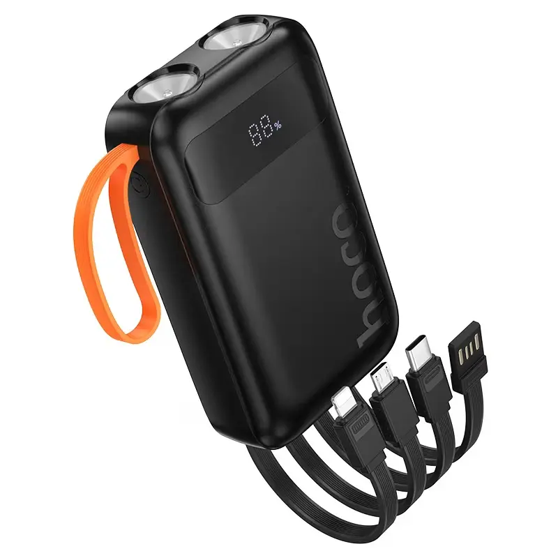 Универсальный внешний аккумулятор Hoco J151 Spirit 10000mAh (Black) - 2
