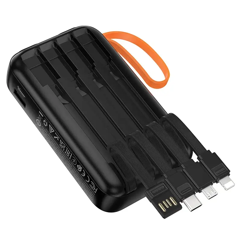 Универсальный внешний аккумулятор Hoco J151 Spirit 10000mAh (Black) - 4