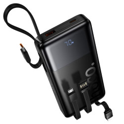 Acumulator extern universal Hoco J156 Founder 10000mAh (Black) Thumb