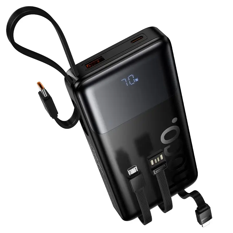 Acumulator extern universal Hoco J156 Founder 10000mAh (Black) - 4