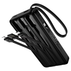 Acumulator extern universal Hoco J156 Founder 10000mAh (Black) Thumb