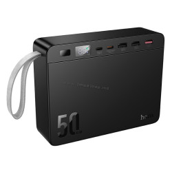 Acumulator extern universal Hoco J166 Carretera 50000mAh (Black)