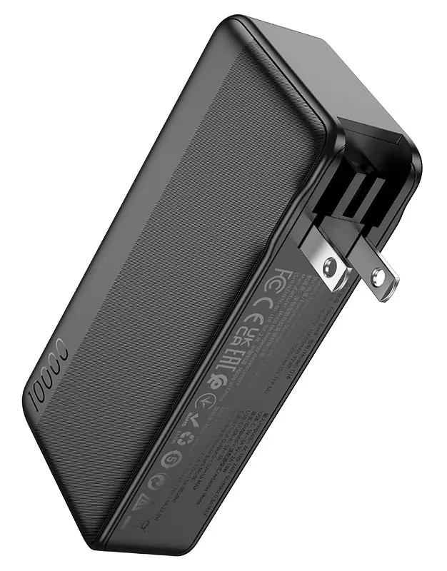Универсальный внешний аккумулятор Hoco Q16 Friendly 10000mAh (Black)