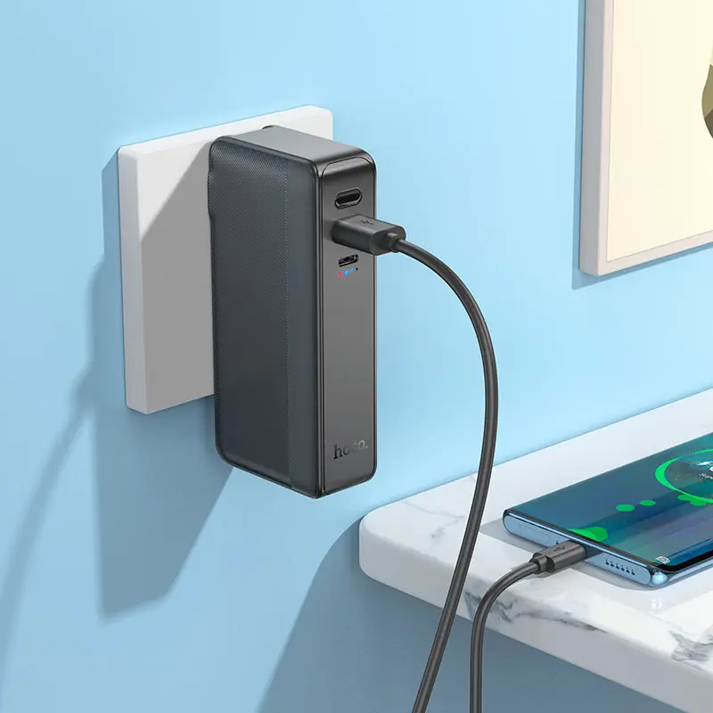 Универсальный внешний аккумулятор Hoco Q16 Friendly 10000mAh (Black)