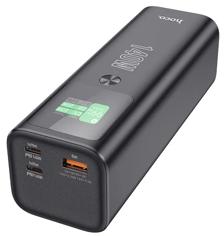 Универсальный внешний аккумулятор Hoco Q17 Electric 25000mAh (Black)