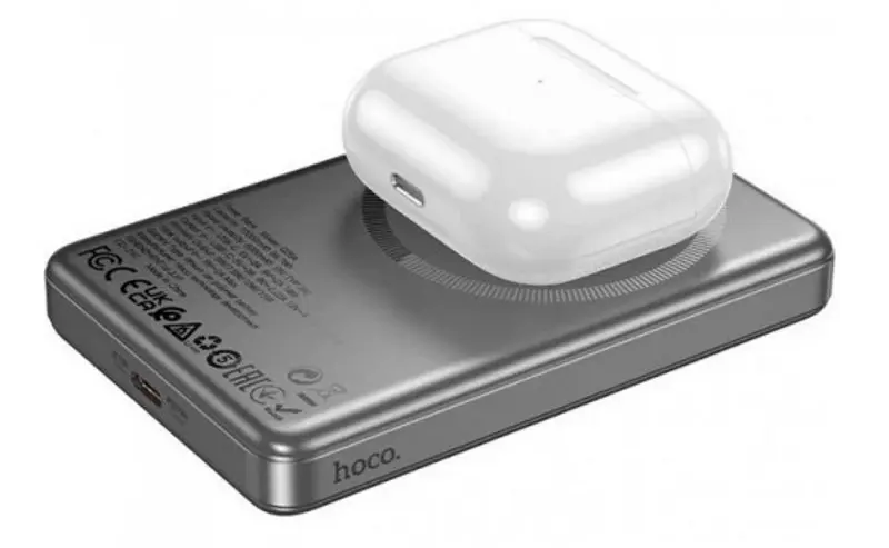 Acumulator extern universal Hoco Q26A Joy 10000mAh (Metal Grey)