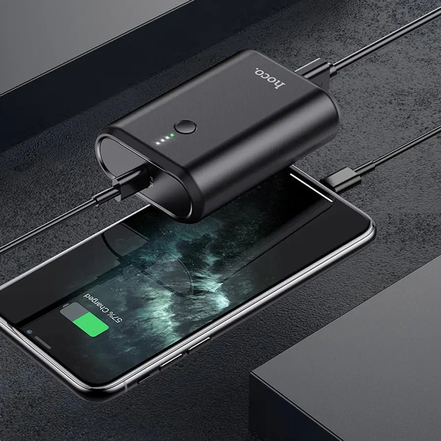 Acumulator extern universal Hoco Q3 Mayflower 10000mAh (Black)