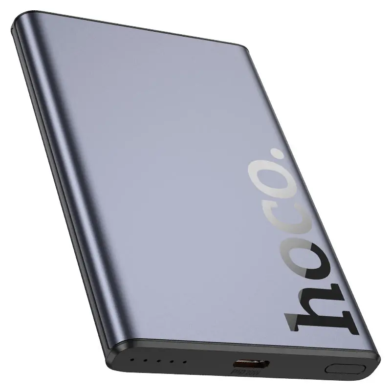 Универсальный внешний аккумулятор Hoco Q32 Bird 5000mAh (Metal Grey)