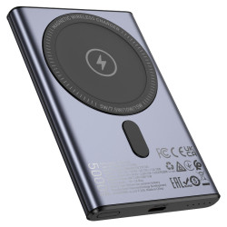Универсальный внешний аккумулятор Hoco Q32 Bird 5000mAh (Metal Grey) Thumb