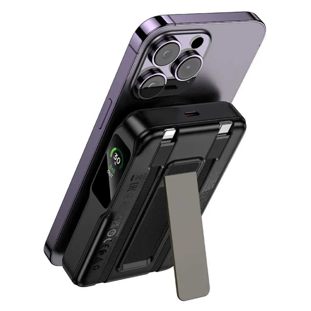 Acumulator extern universal Hoco Q48 Core 10000mAh (Black) - 6