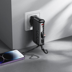 Acumulator extern universal Hoco Spirit J131 10000mAh (Black) Thumb