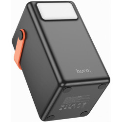 Универсальный внешний аккумулятор Hoco Surpass J142 (Black/Orange) Thumb