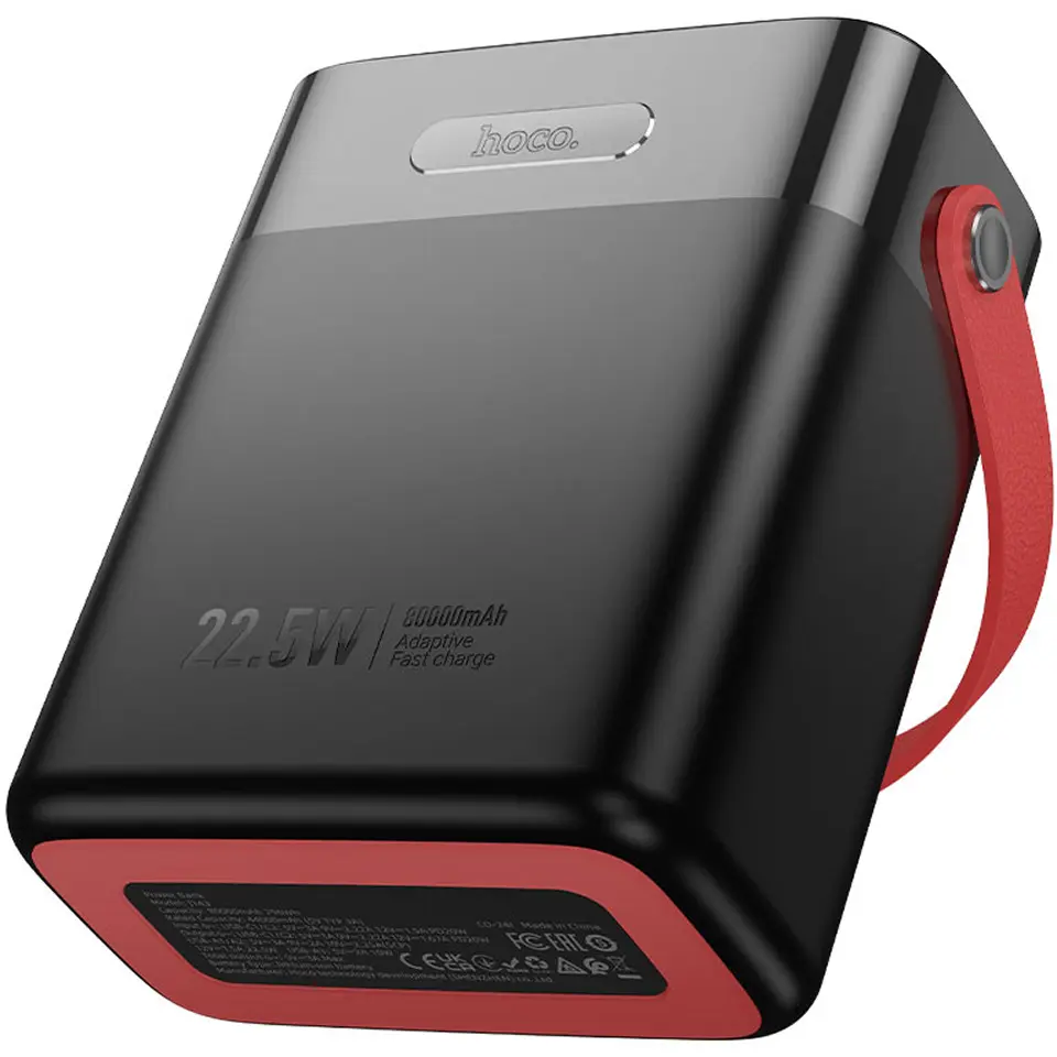 Acumulator extern universal Hoco Title J143 (Black/Red)