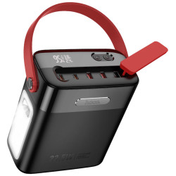 Acumulator extern universal Hoco Title J143 (Black/Red) Thumb