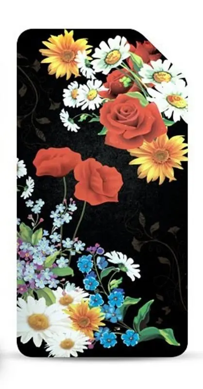 Универсальный внешний аккумулятор i-Paint Power Bank 3000mAh (Black Flower)
