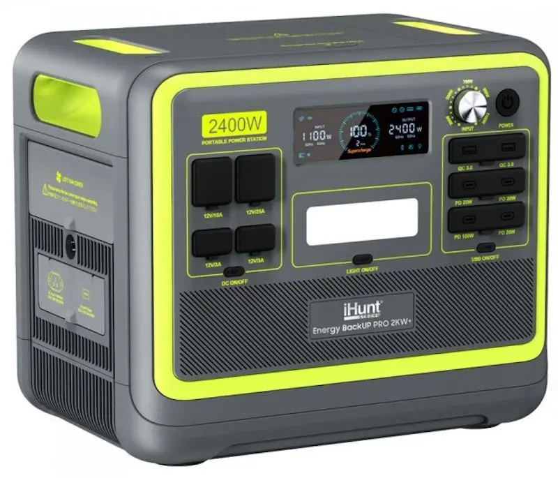 Портативная зарядная станция Energy BackUp PRO 2KW+ (Grey) - 9