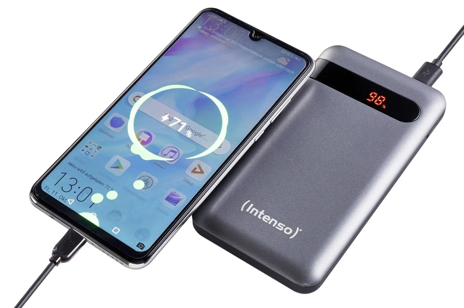 Универсальный внешний аккумулятор Intenso PD10000 (Anthracite) - 4