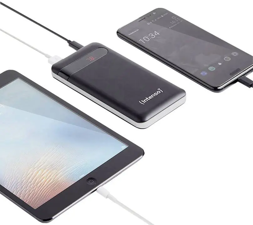 Универсальный внешний аккумулятор Intenso PD10000 (Anthracite) - 5