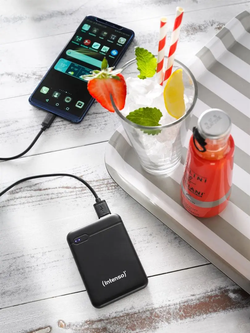Универсальный внешний аккумулятор Intenso XS10000 (Black) - 5