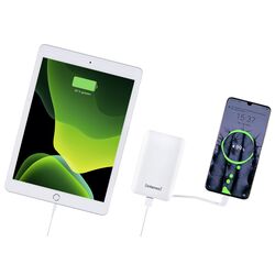 Универсальный внешний аккумулятор Intenso XС10000 (White) Thumb