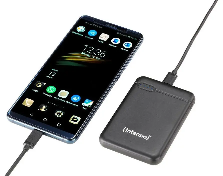 Универсальный внешний аккумулятор Intenso XS5000 (Black) - 4