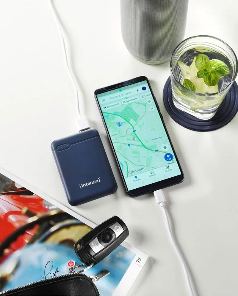 Универсальный внешний аккумулятор Intenso XS5000 (Blue) - 5