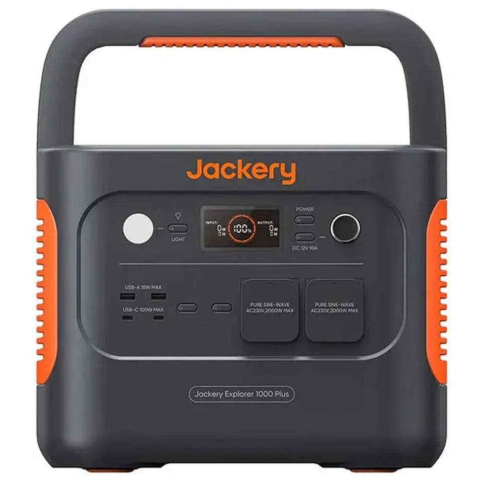 Statie electrica portabila Jackery Explorer 1000 Plus (Black/Orange)
