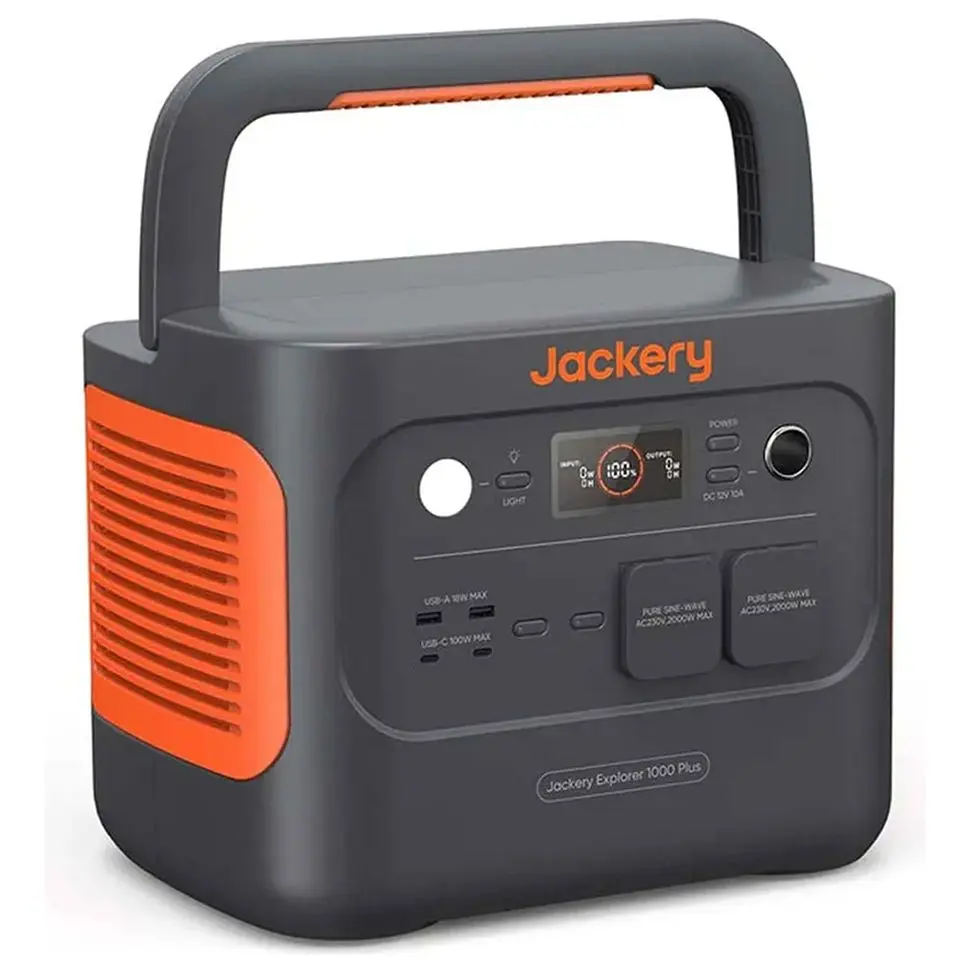 Statie electrica portabila Jackery Explorer 1000 Plus (Black/Orange)