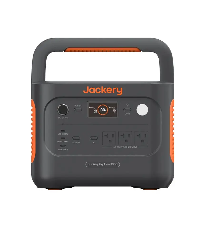 Statie electrica portabila Jackery Explorer 1000 v2 (Black/Orange)